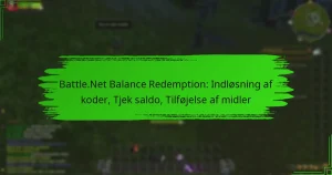 Battle.Net Balance Redemption: Indløsning af koder, Tjek saldo, Tilføjelse af midler
