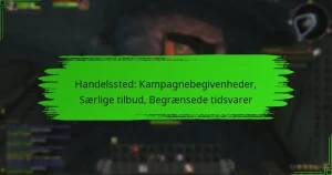 Handelssted: Kampagnebegivenheder, Særlige tilbud, Begrænsede tidsvarer