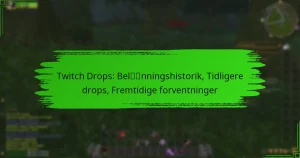 Twitch Drops: Belønningshistorik, Tidligere drops, Fremtidige forventninger