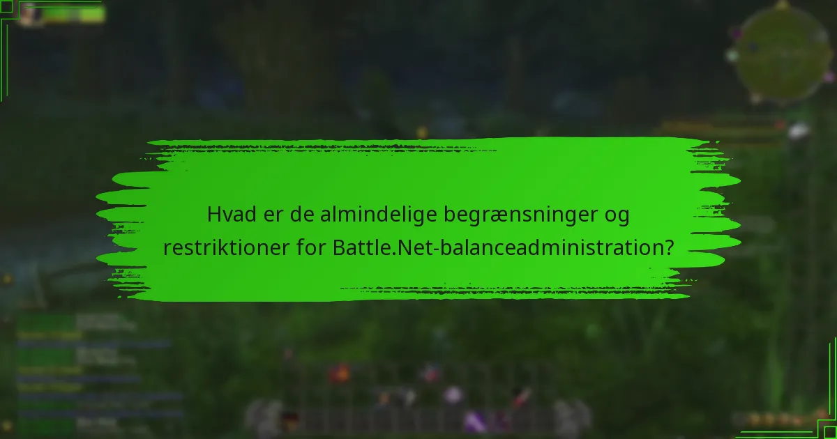 Hvilke overførselsmuligheder er der for Battle.Net-balance?