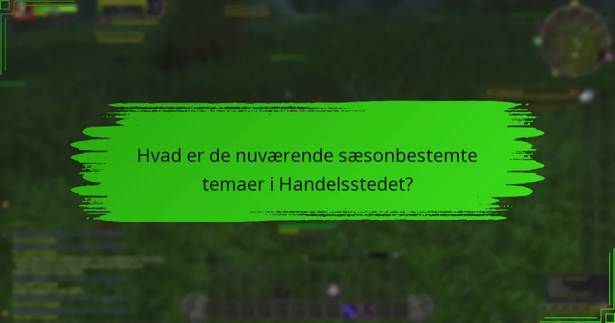 Hvordan fungerer roterende genstande i Handelsstedet?