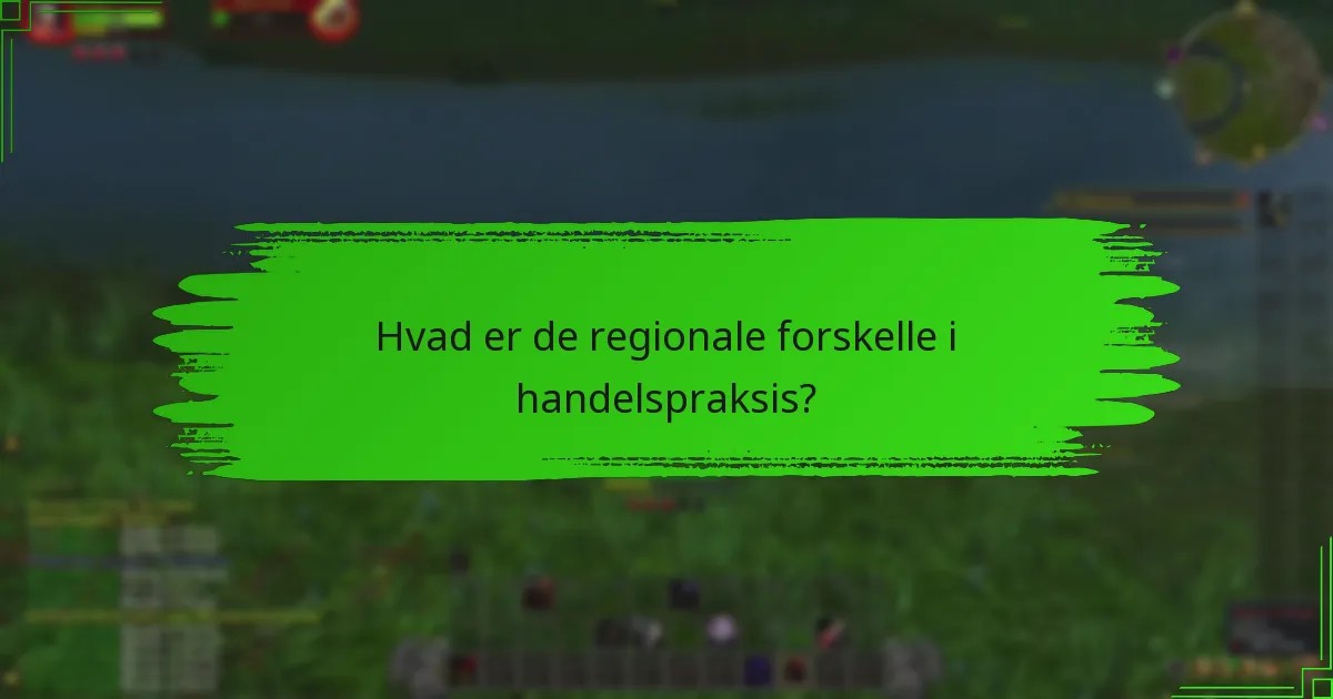 Hvordan varierer varetilgængeligheden efter region?