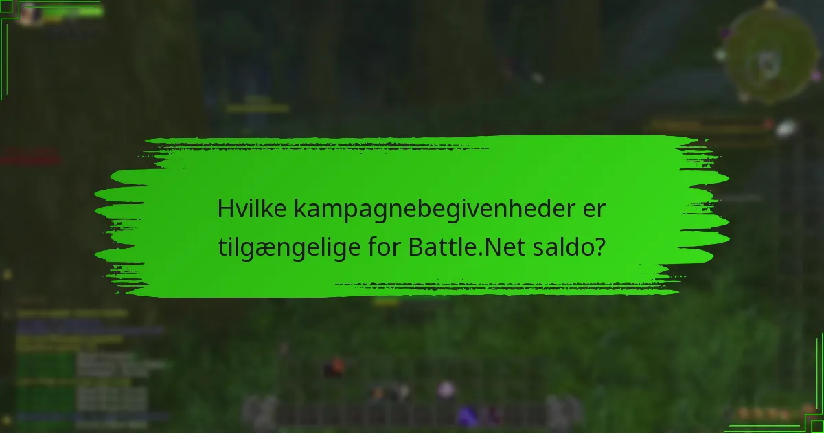 Hvad er de sæsonbestemte tilbud for Battle.Net saldo?