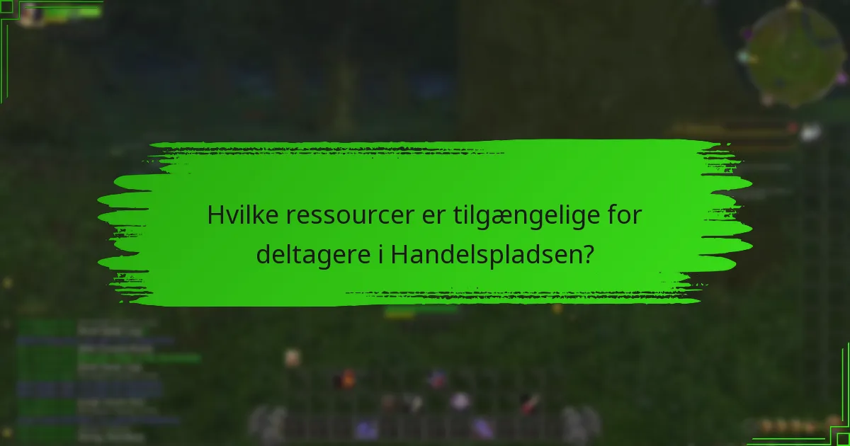 Hvilke samarbejdsmuligheder findes der inden for Handelspladsen?